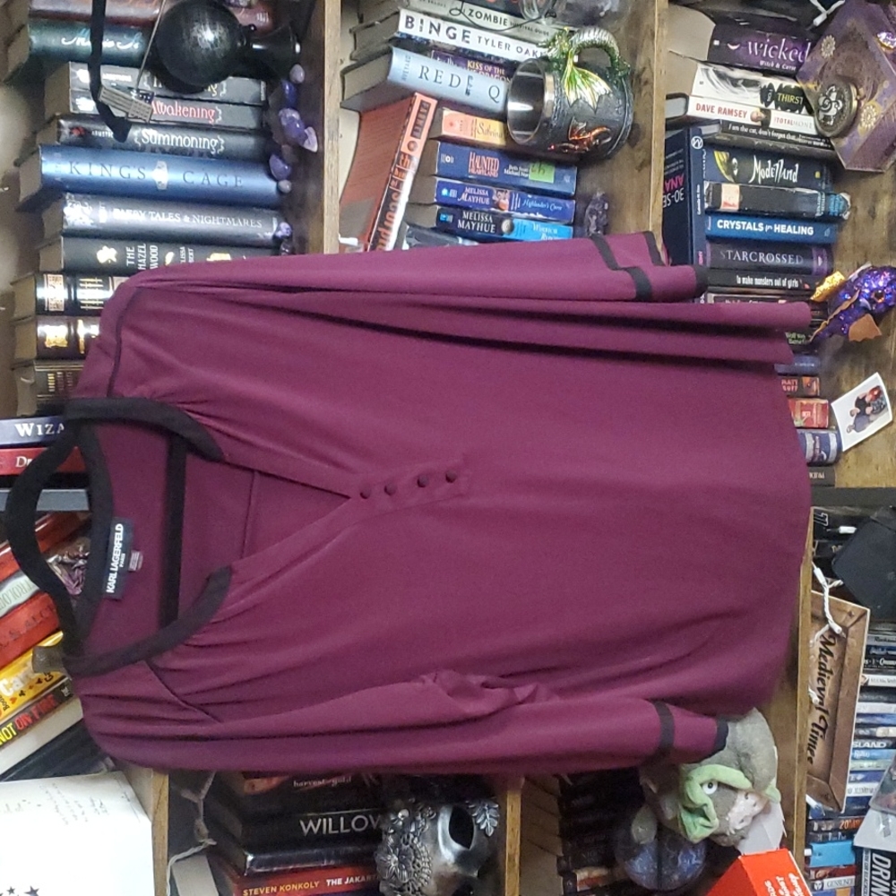 Purple blouse